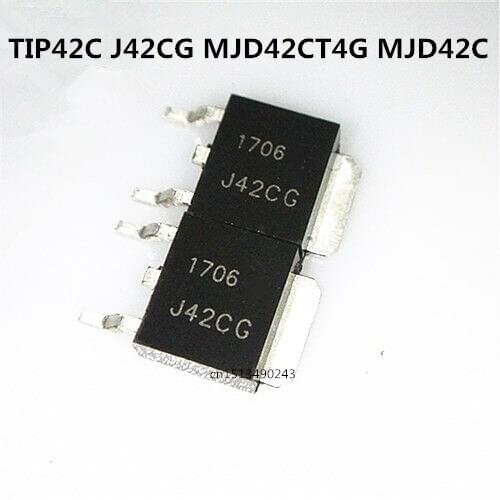 Original 5pcs/ TIP42C J42CG MJD42CT4G MJD42C TO252 SOT252