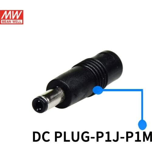 Original MEAN WELL Changeable DC Plug Converter Adapter DC PLUG-P1J-P1M