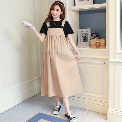 Strap Dresses Maternity Overalls For Pregnant Women Suspender Dresses Pregnancy Clothing Maternity Vestidos Summer Dresses 2019