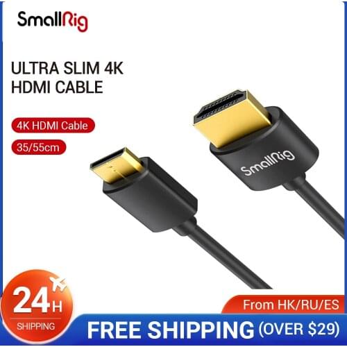 SmallRig Ultra Slim 4K Cable C to A /D to A/35cm/ 55cm 3040/3041/3042/3043