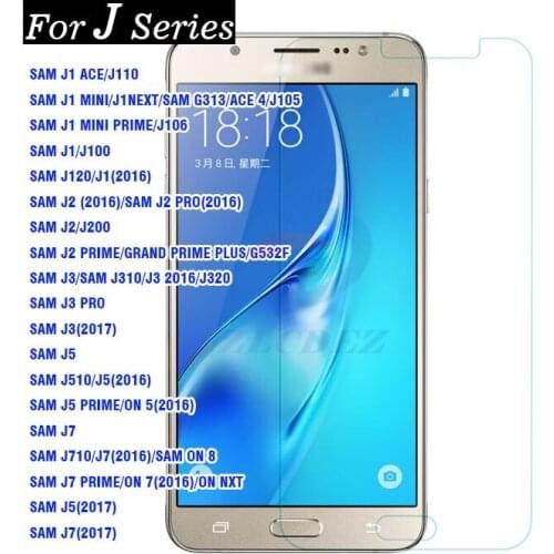 Tempered Glass 2.5D 9H Premium Tough Protective Film Screen Protector For Samsung J1 J2 J3 J4 J5 J6 J7 On5 On7 2016 2017 300pcs