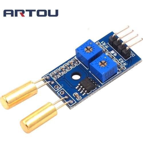 1pcs 2 Channel Angle Sensor Module Angle Switch Dump Sensor Module Tilt Sensor