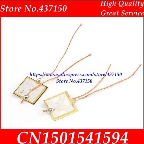 13*13(mm) double side welding wire square buzzer piezoelectric ceramic buzzer