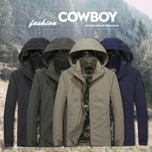 2019 Winter Men Jacket Thin Warm Parka Coat Casual Mens Pocket Hooded Jacket Windproof Coat Jacket M-6XL Mens Jackets Clothes