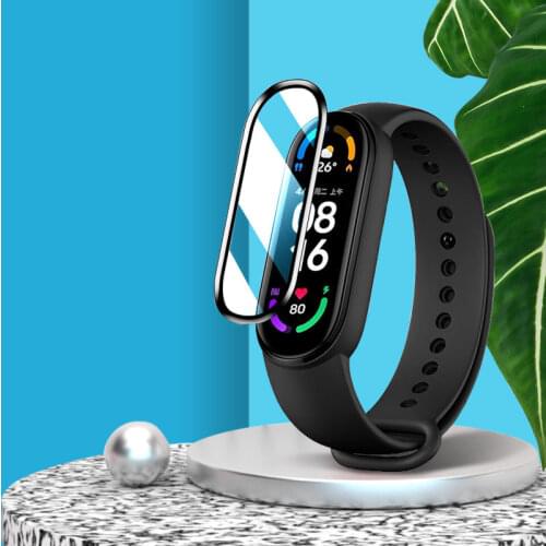 3D Curved Edge Full Soft Clear Protective Film Smartband Cover For Xiaomi Mi Band 6/5/4 Miband LCD Screen Protector Accessories