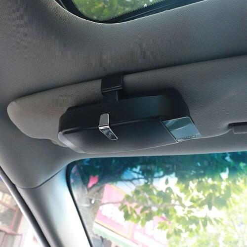 Car Sun Visor Sunglasses Glasses Cases Multifunctional Clip Ticket Card Clamp Accessories for Opel Astra VAUXHALL MOKKA Zafira