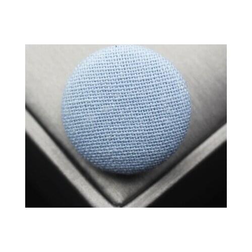 Free shipping 10pcs/lot light blue Cotton and linen button wrap cloth buttons Chinese wind blazer coat buttons 15mm-38mm
