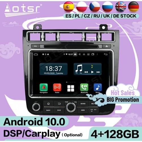 Carplay Screen Multimedia Stereo Android Player For VW Touareg 2011 2012 2013 2014 2015 2016 2017 Audio Radio Receiver Head Unit