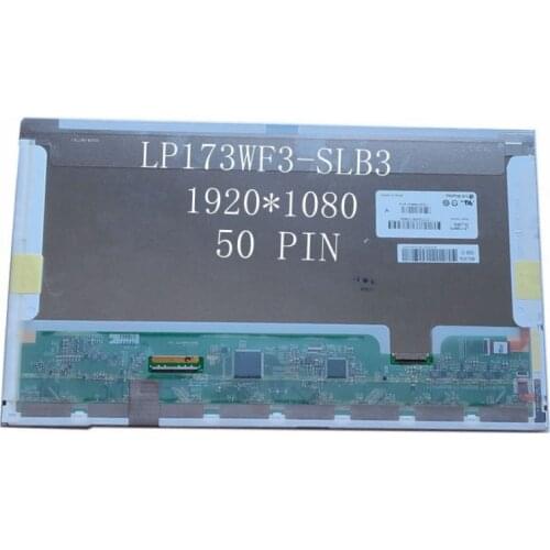 17.3 inch IPS LP173WF3-SLB3 fit LP173WF3- SLB2 LP173WF3 -SLB4 SLB1 50Pins 1920*1080 Led lcd Screen display