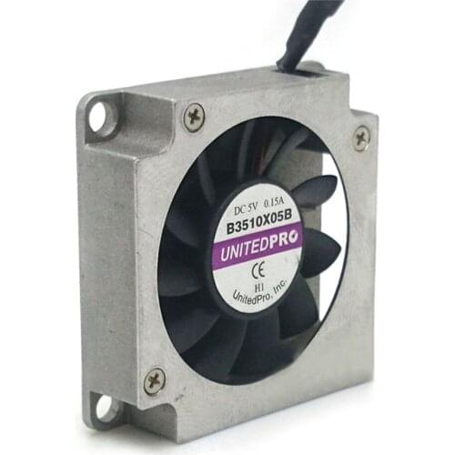 UNITEDPRO Miniature Blowers Fans Main Board Cooling Fans B3510X05B 5V 0.15A 3.5cm Side Cooler