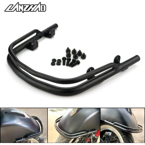 Motorcycle Front Fender Protector Mudguard Bumper Crash Bar Aluminum Accessories for Piaggio VESPA GTS 200 250 300 2013-2020