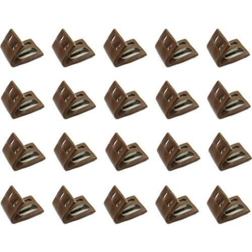 Upholstery Rubber Coated No-Sag EK Spring Clips - 20 Clips Per Pack