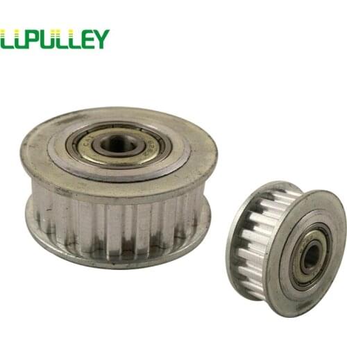 Idler Pulley XL 15 Teeth LUPULLEY Synchronous Wheel Bore 3/4/5/6/7/8/9mm With Bearing For Width 10mm XL 15T Timing belt 2PCS
