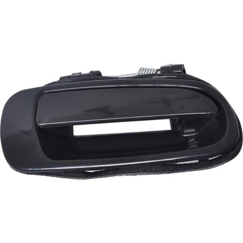 Replacement Auto Exterior Door Handle Rear Right Side Black No Paint for Toyota Carola