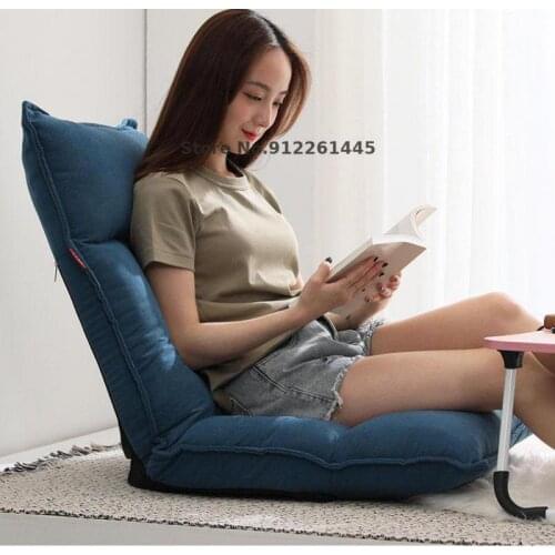 Tatami Small Sofa Single Lazy Bed Backrest Artifact Dormitory University Student Bay Window Chair Cute Sofa Chair