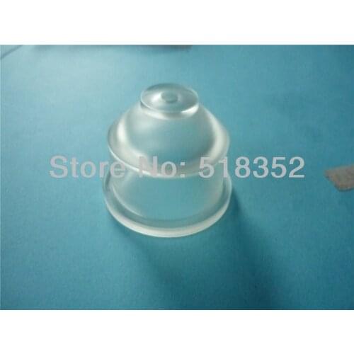 CHMER M207 Water Nozzle Without Ditch for WEDM-LS Wire Cutting Machine Parts, Transparent Acrylic
