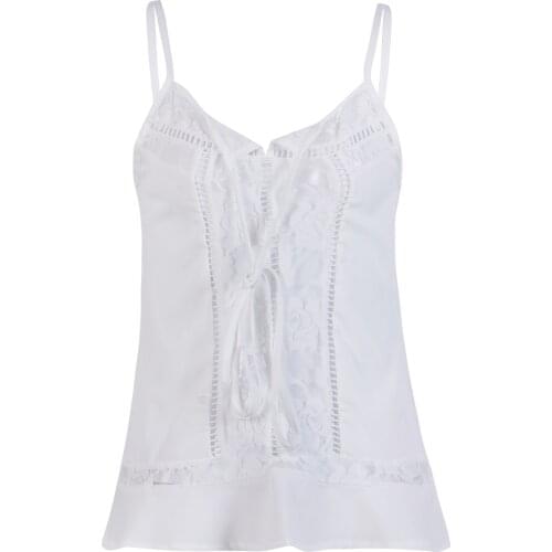 Women Summer Fashion Loose Summer Tank Tops Sleeveless Casual White Solid Color Tanks
