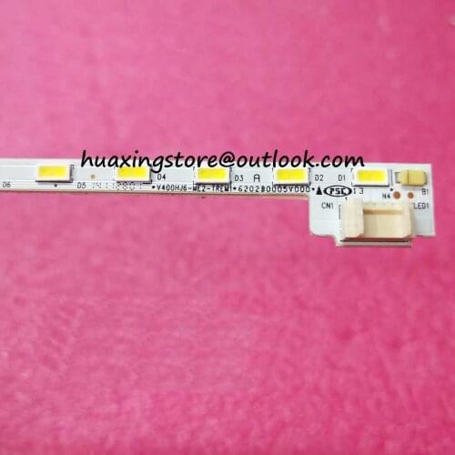 100% New 1pcs/Kit LED strips for SHARP 40 PHILIPS 40 TV 40PFL5449 T3 LCD-40V3A V400HJ6 LE8 V400HJ6 ME2 TREM1 V400HJ6 ME2 TREM2