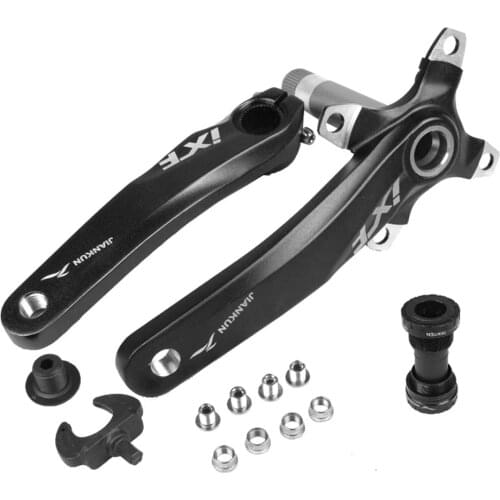 104BCD Aluminum Alloy MTB Bike Crankset Road Bicycle Crank Arm With Bottom Mountain Bicycle Parts Accessories Crank Set 170mm