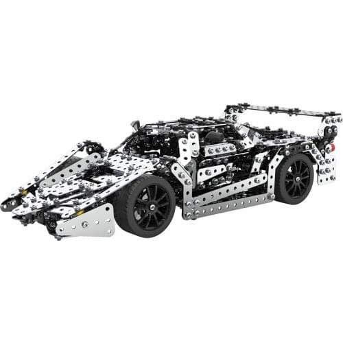 1130Pcs Racing Car Kit 3D DIY Metal Puzzle Model Kit Adults Kids Assembly Educational Jigsaw Toys Gift For 6