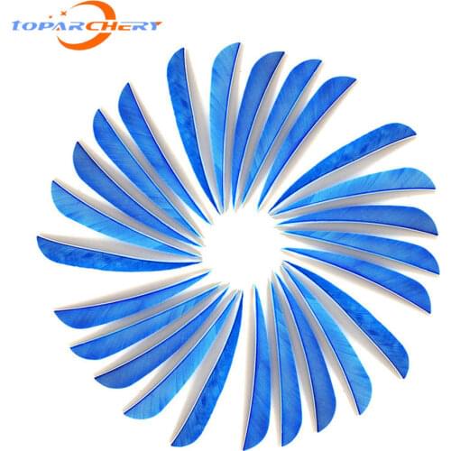 60pcs/lot Archery Arrow Feathers 5inch Hunting Turkey Arrow Feather Fletching