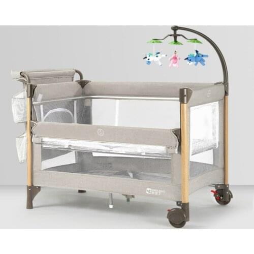 Crib Stitching Big Bed Portable Foldable