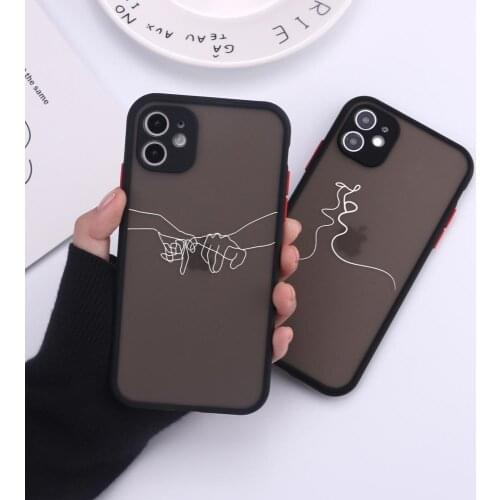 Sexy Abstract Art Camera Protection Bumper Phone Cases For iPhone 11 Pro Max XR XS Max X 8 7 6S Plus Matte Shockproof Back Cover