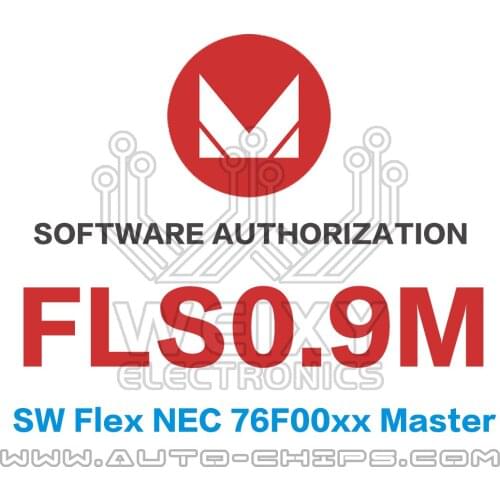 FLS0.9M SW Flex NEC 76F00xx Master