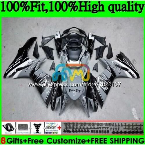Injection For SUZUKI GSXR 600 750 GSXR750 11 12 13 14 15 Grey HOT 39BS.34 K11 GSXR600 2011 2012 2013 2014 2015 2016 Fairing