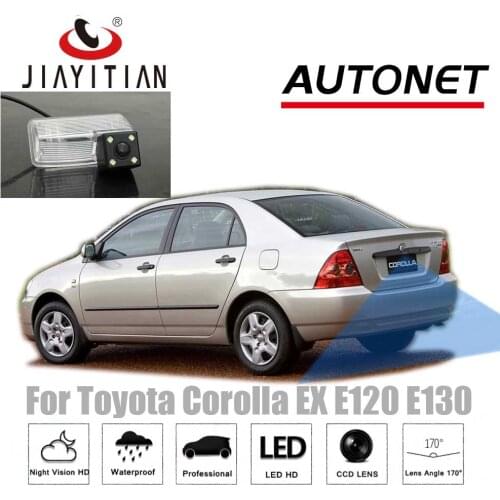 JIAYITIAN Rear View Camera For Toyota Corolla EX E120 E130 2000~2013 9TH HD CCD Night Vision Backup camera license plate camera