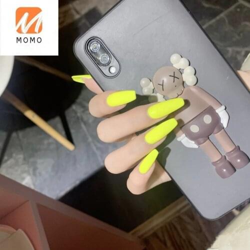 Beauty Wear Nail Fake Nails Manicure Nail Jumping Di European and American Fluorescent Color