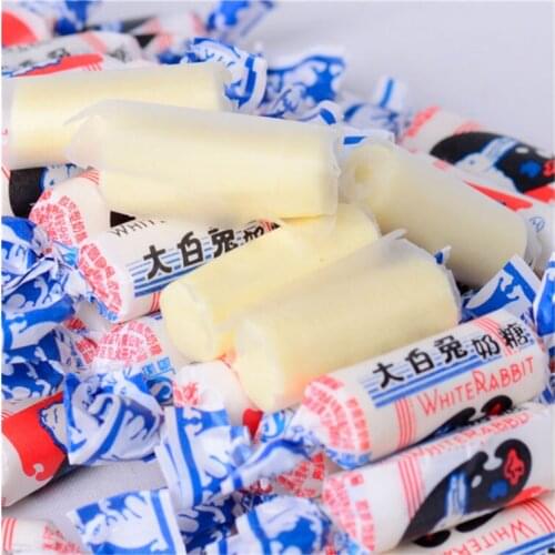White Rabbit Creamy Candy, Chinese Snack, White Rabbit Milky Candy