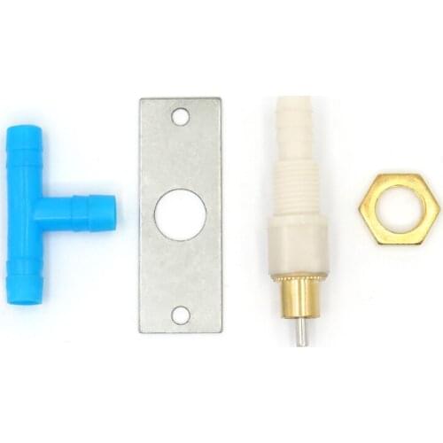 4set Rabbit Chicken Quail Birds And Other Animals Copper Drinker Nipples Lengthened Rabbit Drinking Water Accessories Equipment