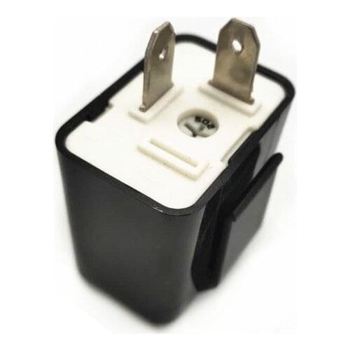 Modified Motorcycle Flasher Relay 2 Pin Frequency Adjustable for Honda Yamaha nmax xmax nvx led Turn Signal Headlamp Taillamp