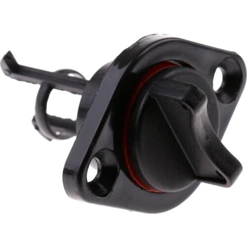 Marine Boat Nylon Drain Plug Drainer Stopper Thread Bung for 1 inch 25mm Hole - Black