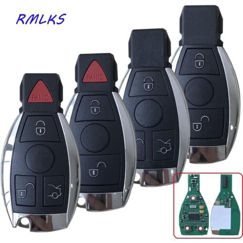 3 Buttons Smart Remote Key Fob for Mercedes-Benz with BGA NEC Chip KYDZ IYZDC11 Auto Remote Control 433MHZ/315Mhz Supports 2000