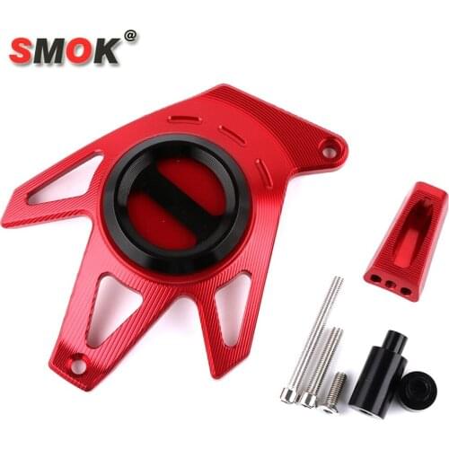 SMOK Motorcycle CNC Aluminum Alloy Engine Guard Cover Protector For Yamaha NMAX155 NMAX 155 N-MAX155 N-MAX 155 2015-2017