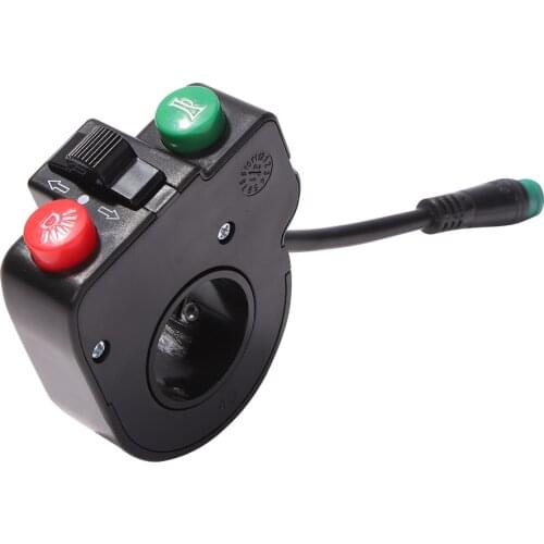 Electric Scooter Waterproof Handlebar Headlight Horn Turn Signal Switch for KUGOO M4 PRO Electric Scooter Horn Light Accessories
