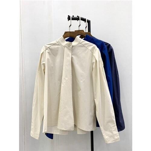 Women Shirt 2020 New Cotton Silhouette Design Shirt Women