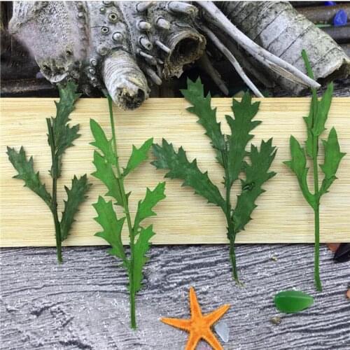 100pcs Green Pressed Dried Daisy Stalks Leaf Leaves Plant Herbarium For Jewelry Postcard Invitation Card Phone Case Making DIY