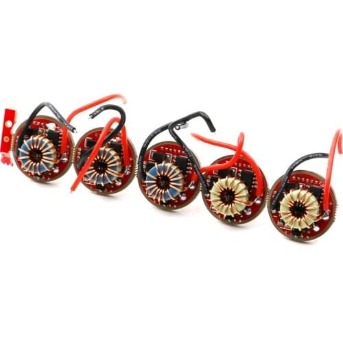5 pieces DIY Flashlight Torch Driver 2 x 18650 5.6-9V 2A 5-Mode 22mm Driver Board for XML XPL XM-L2 LED