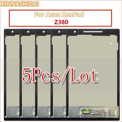 5Pcs/lot For Asus Zenpad 8.0 Z380 Z380KL Z380M P024 P00A LCD Display Touch Screen Digitizer Assembly For Asus Z380