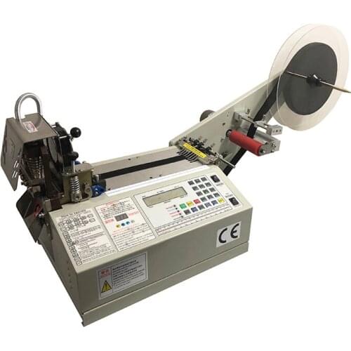 PFL-990T Automatic electrical hot and cold blade elastic tape cutting machine