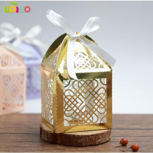Free shipping mini small wedding favor candy sweet box