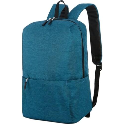 Colorful Small Backpack Thin Men Women Simple Student Bag 10/15L Capacity Daily Casual Travel Outdoor Sports Camping Bag