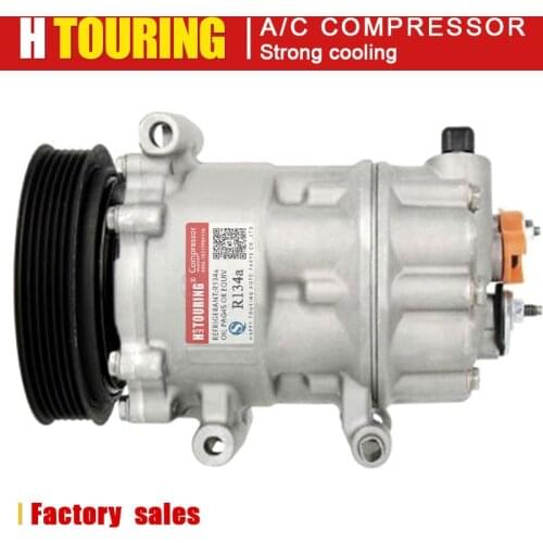 For peugeot 308 SD6C12 A/C Compressor For PEUGEOT 307 308 208 Citroen C4 1356F 9659875980 9671334080 9651911180 9671334080 1350F
