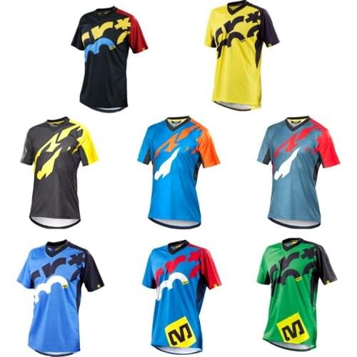 Summer Mountain Road Bike DH Jersey Enduro Men MTB Cycling Blusas Motocross Clothing Downhill Clothes Bicycle T Shirt MX Dress