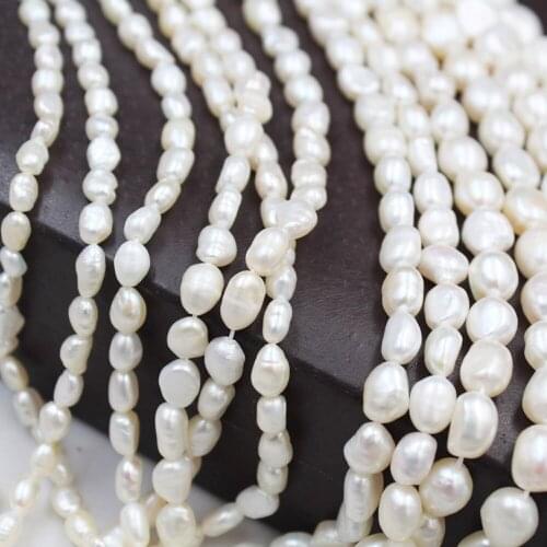 Natural freshwater pearl Baroque fashion glare two-faced pearl For jewelry making DIY necklace bracelet jewelry accessories