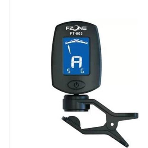 Wholesale FT-005 Digital Tuner for Guitar Bass Violin Ukulele Chromatic Stringed instruments Clip on Electronic instrument