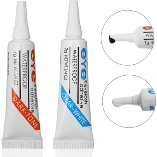 Professional Eyelash Glue White/Dark-black/transparent Waterproof False Eyelashes Makeup Adhesive Eye Lash Glue Cosmetic Tools